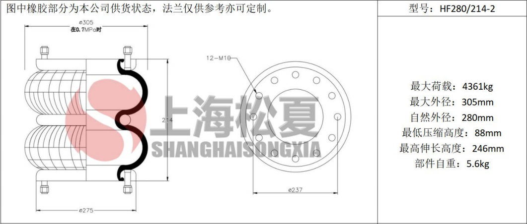 拖車用<a href='http://kangkangbao.com/' target='_blank'><u>空氣彈簧</u></a>